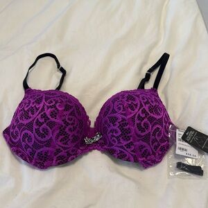 Fredericks of Hollywood Lace Push-up Bra- 32D